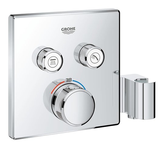 Термостат для встраиваемого монтажа Grohe Grohtherm SmartControl (29125000) Для ванны, Для душа Хром