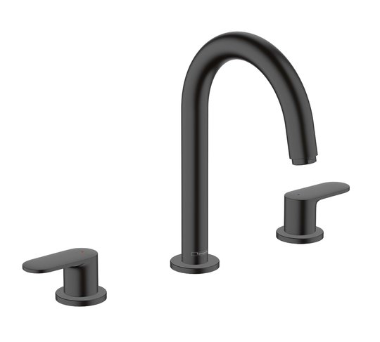 Змішувач Hansgrohe Vernis Blend для раковини з зливним набором, чорний матовий (71553670) Для раковини Чорний матовий