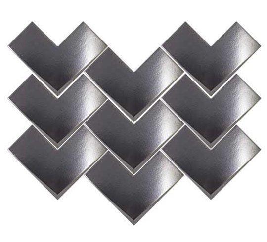 Плитка Wow Boho Elle Steel 20*20 (118218) WOW Для кухні, Для громадських приміщень, Для житлових приміщень, Для ванної