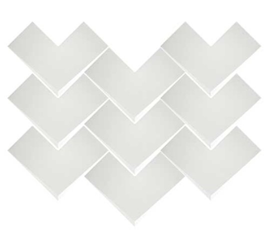 Плитка Wow Boho Elle White Matt 20*20 (118212) WOW Для кухні, Для громадських приміщень, Для житлових приміщень, Для ванної