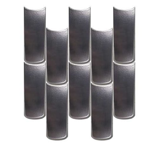 Плитка Wow Boho Tear Steel 10*25 (118223) WOW Для кухні, Для громадських приміщень, Для житлових приміщень, Для ванної