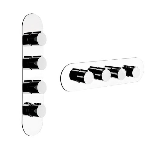 Смеситель Gessi Tondo WELLNESS (43066-031) Для ванны, Для душа Хром