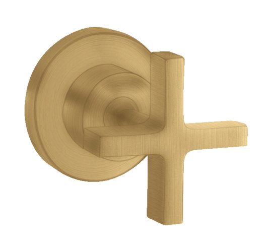 Вентиль для прихованого монтажу Axor Citterio, Brushed Gold Optic (39965250) Axor Коллекция Citterio Для ванни, Для раковини