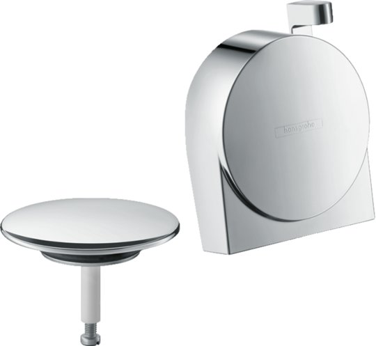 Излив для ванны Hansgrohe Exafill S, хром (58117000) Для ванн Внешняя часть