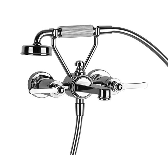 Змішувач для ванни Gessi Venti20 (65113-031) Для ванни Хром