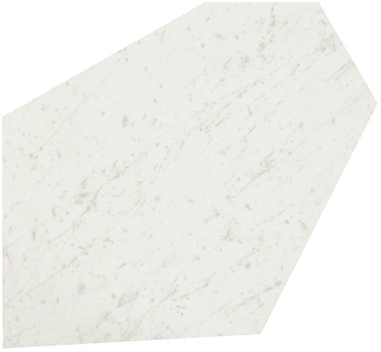 Плитка Fap Roma Diamond Caleido Carrara Ret 37*52 (fNKO) FAP Ceramiche Для кухни, Для общественных помещений, Для жилых помещений, Для ванной