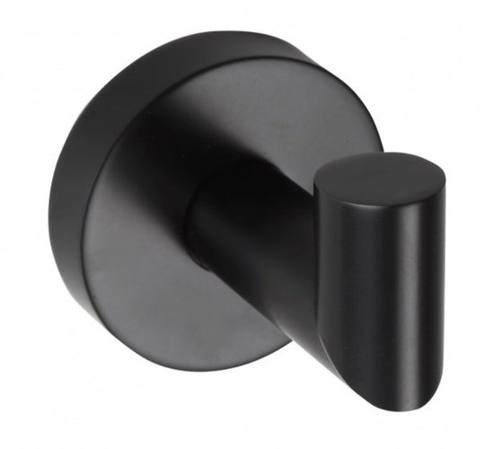Крючок для ванной комнаты Bemeta Dark (104206020) Крючки для халатов и полотенец Bemeta