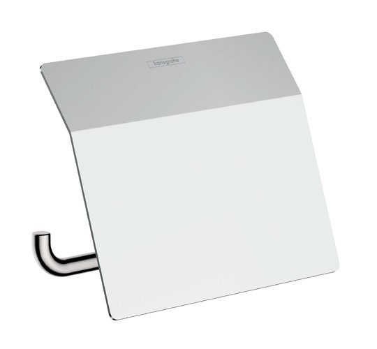 Бумагодержатель Hansgrohe AddStoris, хром (41753000) Бумагодержатели Hansgrohe