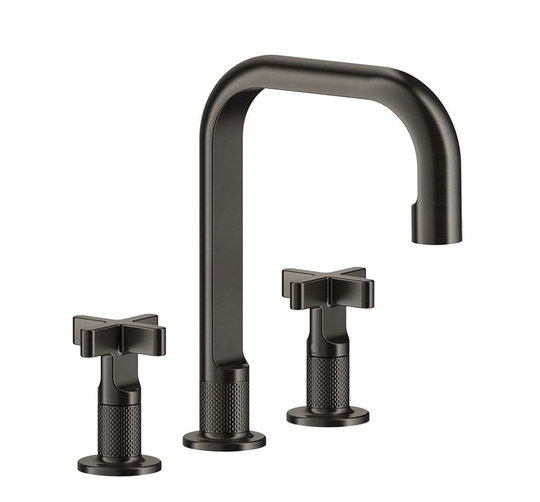 Змішувач для раковини Gessi Inciso+ (58113-031) Для раковини Бронза, Хром