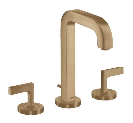 Смеситель для раковины Axor Citterio, Brushed Bronze (39135140) Для раковины Бронза