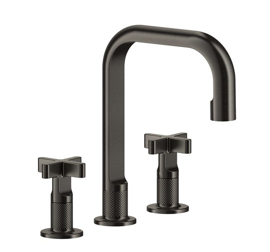 Змішувач для раковини Gessi Inciso+ (58114-031) Для раковини Бронза, Хром
