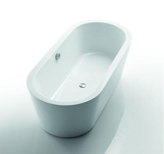 Ванна акриловая Devit Fresh 171x78 White (17080121) Devit Овальные