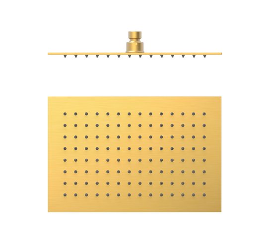 Верхний душ 300х200 мм Tres Showers Head, золото матовый (134315007OM) Верхние души Золото матовый