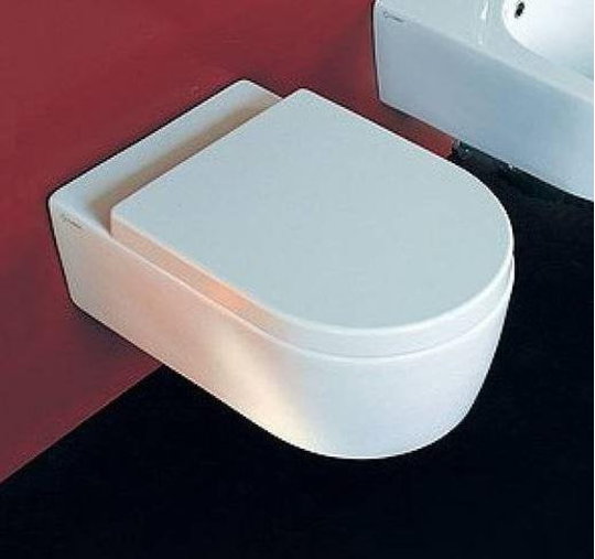 Подвесной безободковый унитаз Flaminia Link goclean, white (5051/WCG) Подвесные 
