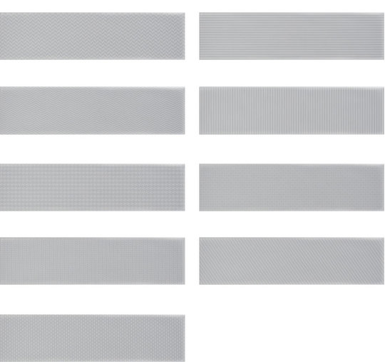 Плитка Wow Gradient Decor Greige Matt 7,5 * 30 (109162) Для кухні, Для громадських приміщень, Для житлових приміщень, Для ванної