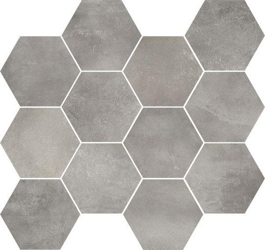 Плитка Dado Ceramica Basic Mosaico Grey 30*34 (302906) Dado Ceramica Для кухні, Для громадських приміщень, Для житлових приміщень, Для ванної