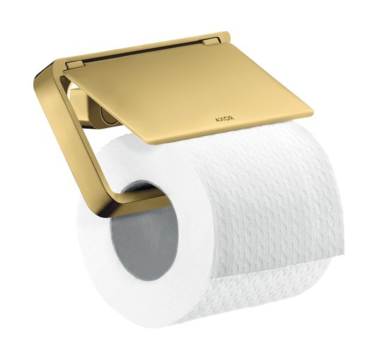 Бумагодержатель Axor MyEdition, Polished Gold Optic (42836990) Бумагодержатели Axor