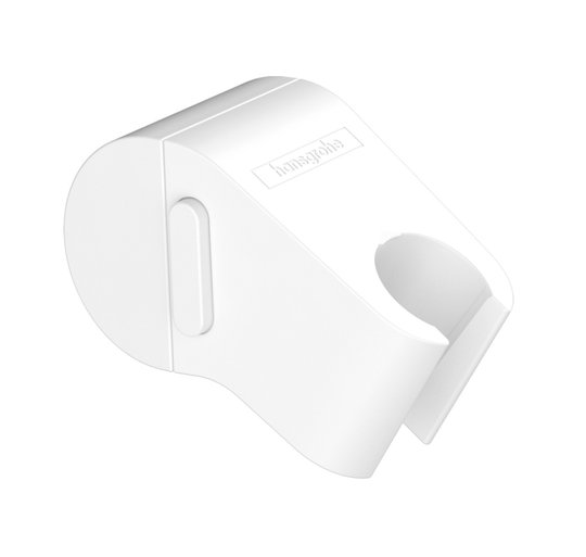 Держатель ручного душа Hansgrohe WallStoris, белый матовый (27917700) Hansgrohe Коллекция WallStoris 