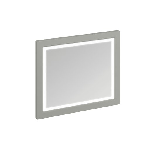 Зеркало с LED подсветкой 90х75 Burlington, темно-оливковый (M9MO) Burlington Зеркала