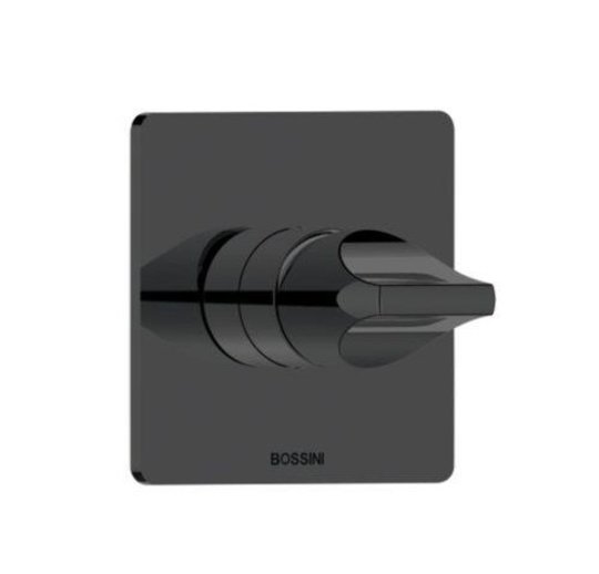 Настенный смеситель Bossini Apice, черный матовый (Z00504-073) Для ванны, Для душа Черный, Черный матовый