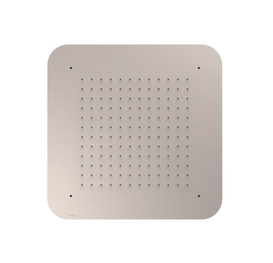Верхний встраиваемый душ 420х420 мм Tres Showers Head, сталь (29951607AC) Верхние души Нерж. сталь