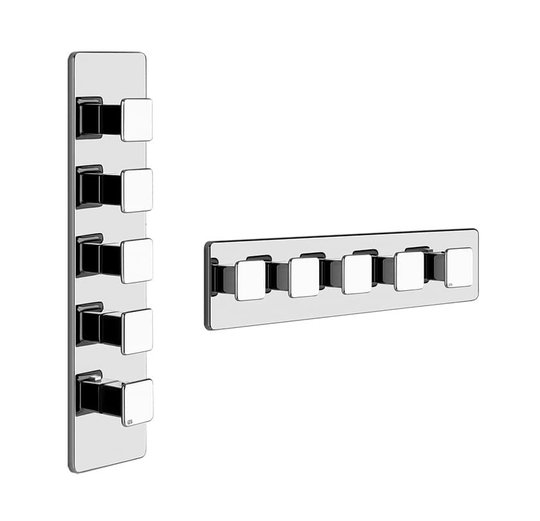Смеситель Gessi Ispa WELLNESS (41508-031) Для ванны, Для душа Хром