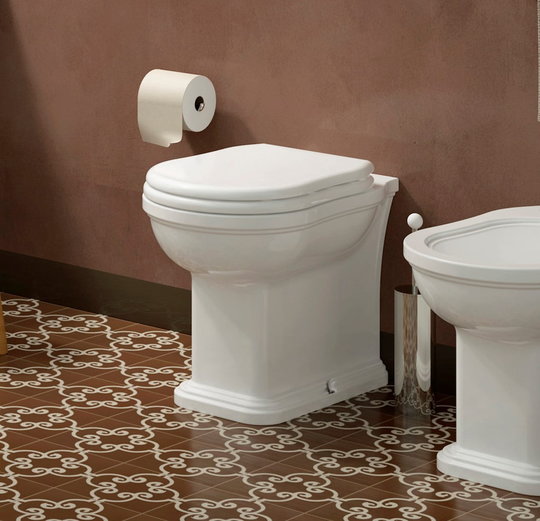 Напольный унитаз Flaminia Efi Plus, white (EF117R) Напольные 