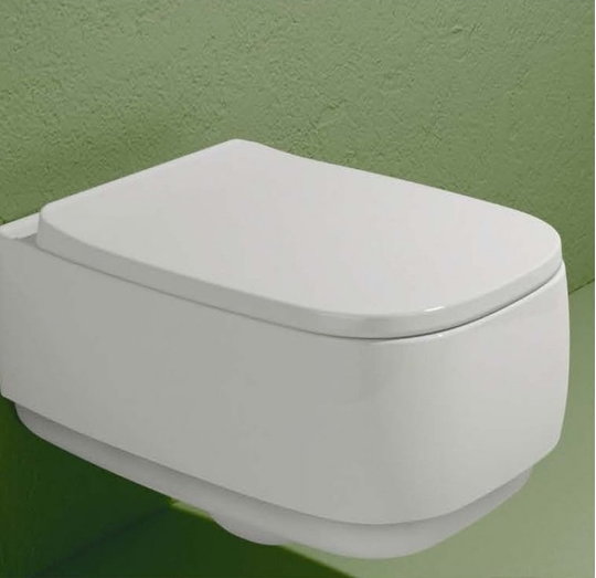 Подвесной унитаз Flaminia Flag goclean, white (FG118G) Подвесные 