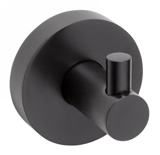 Крючок для ванной комнаты Bemeta Dark (104106020) Крючки для халатов и полотенец Bemeta
