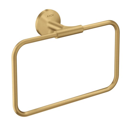 Полотенцедержатель Axor Universal Circular, Brushed Gold Optic (42823250) Полотенцедержатели Axor