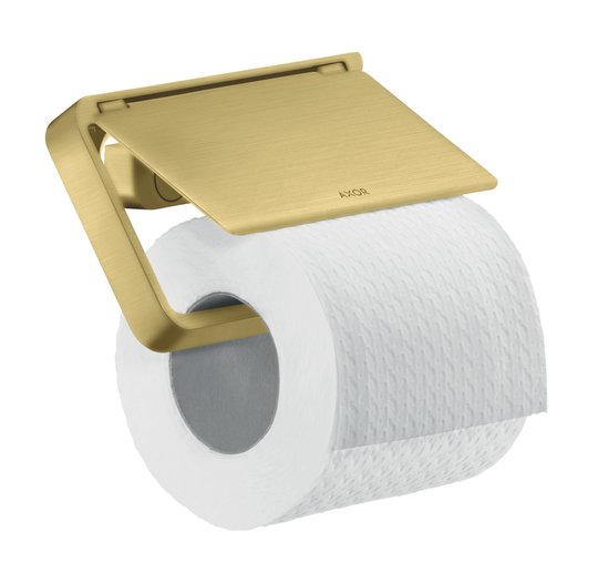 Бумагодержатель Axor MyEdition, Brushed Brass (42836950) Бумагодержатели Axor