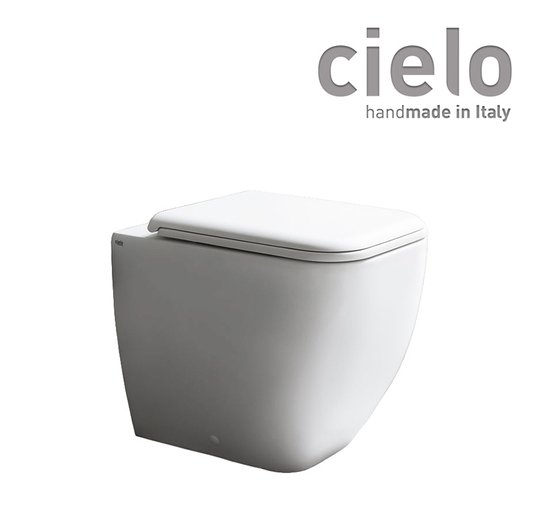Унітаз підлоговий безободковый Cielo Shui Comfort, white (SHCOVAKTR) Підлогові 
