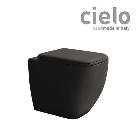 Унітаз підлоговий безободковий Cielo Shui Comfort, графіт (SHCOVAKTR-LV) Підлогові 