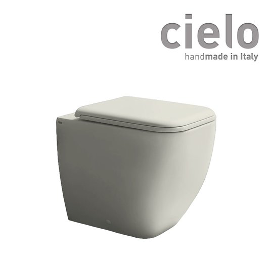Унітаз підлоговий Cielo Shui Comfort, світло-сірий (SHCOVA-PM) Підлогові 