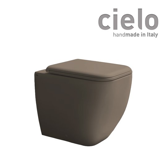 Унітаз підлоговий Cielo Shui Comfort, коричневий (SHCOVA-AN) Підлогові 
