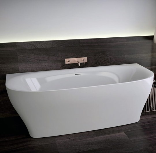 Ванна акриловая пристенная Knief Dream Wall 180x80 см (0100-252) Knief Овальные, Прямоугольные