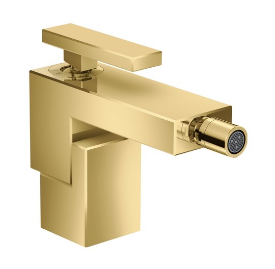 Смеситель для биде Axor Edge, Polished Gold Optic (46210990) Для биде Золото