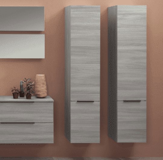 Подвесной пенал 162,5 см Flaminia Box, OJ Grigio (BX304R) Flaminia Пеналы