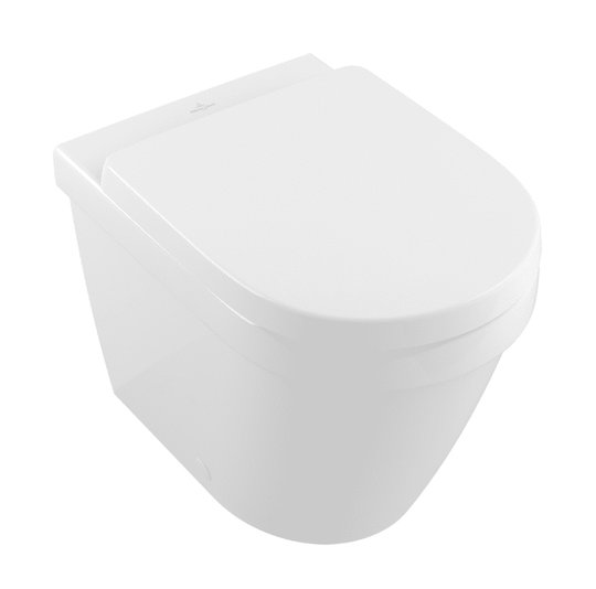 Унитаз напольный пристенный Villeroy&Boch Architectura DirectFlush, CeramicPlus (5690R0R1) Напольные 