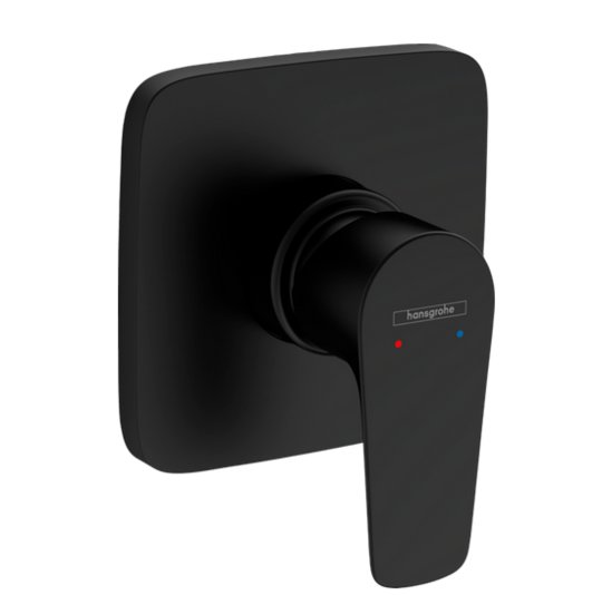 Смеситель для душа Hansgrohe Talis E, черный матовый (71764670) Для ванны, Для душа Черный матовый