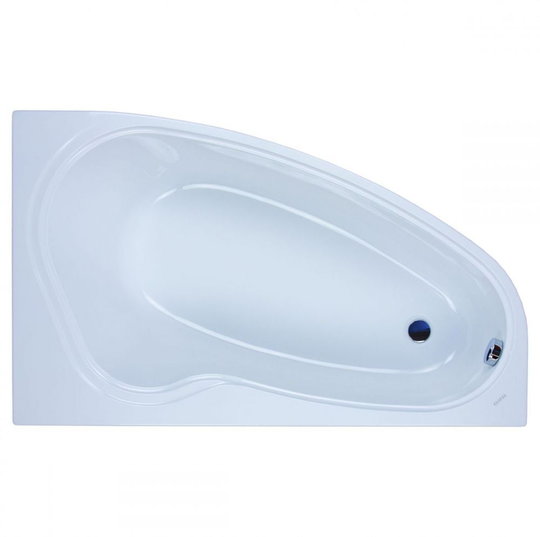 Ванна акрилова Devit Aurora 150x90 White (15090132NR) Devit Кутові асиметричні