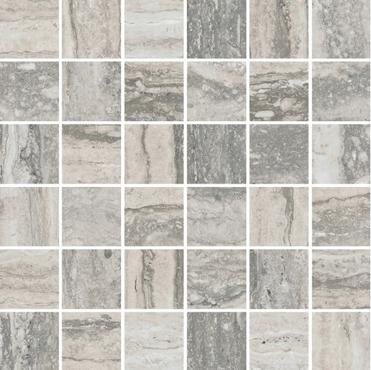 Мозаика Sant'Agostino Mosaico Tipos Silver 30*30 (CSAMOTSI30) Sant'Agostino Для кухни, Для общественных помещений, Для жилых помещений, Для улицы, Для ванной