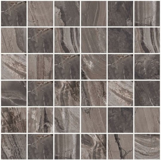 Мозаика Flaviker Supreme Exotic Brown Mosaico Anticato Ret 30*30 (SPMP441) Flaviker Для кухни, Для общественных помещений, Для жилых помещений, Для ванной