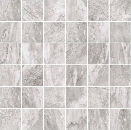 Мозаика Flaviker Supreme Silver Dream Mosaico Anticato Ret 30*30 (SPMP221) Flaviker Для кухни, Для общественных помещений, Для жилых помещений, Для ванной