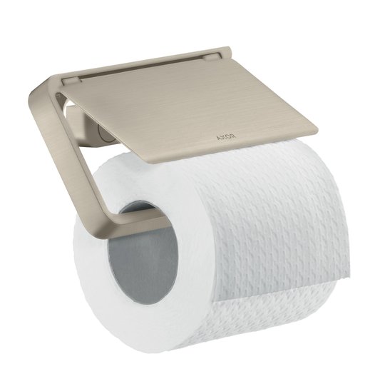 Бумагодержатель Axor MyEdition, Brushed Nickel (42836820) Бумагодержатели Axor