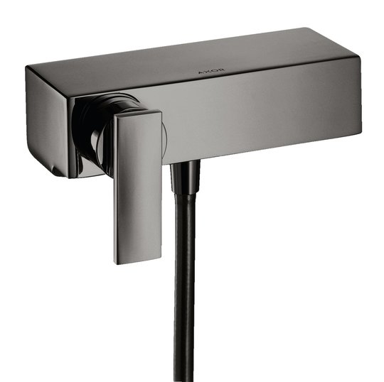 Настенный смеситель для душа Axor Citterio, Polished Black Chrome (39600330) Для душа Черный