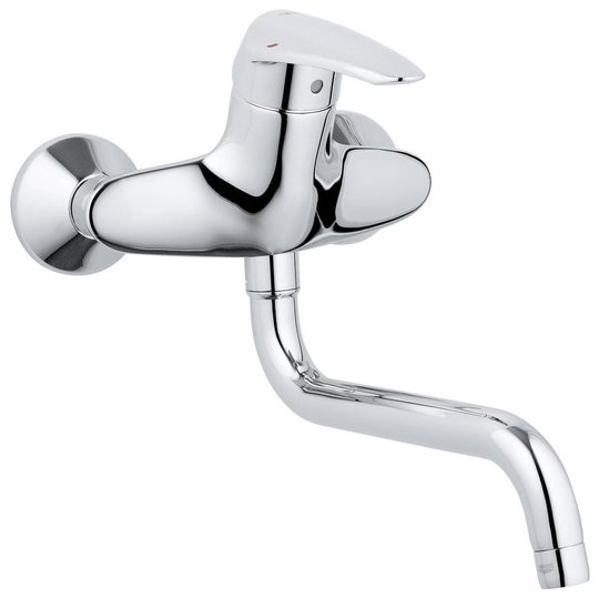 Змішувач для кухні Grohe Eurodisc (33772001) Для кухні Хром