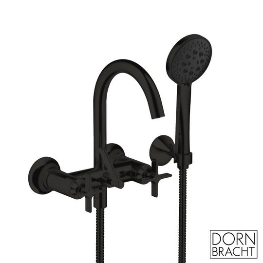 Змішувач для ванни Dornbracht Vaia, dark platinum matt (25133809-99) Для ванни Чорний