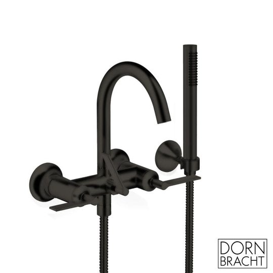 Смеситель для ванны Dornbracht Vaia, dark platinum matt (25133819-99) Для ванны Черный