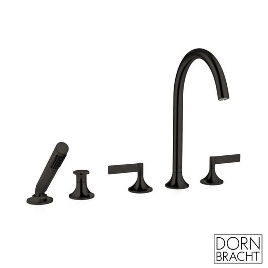 Смеситель для ванны Dornbracht Vaia, dark platinum matt (27522819-99) Для ванны Черный